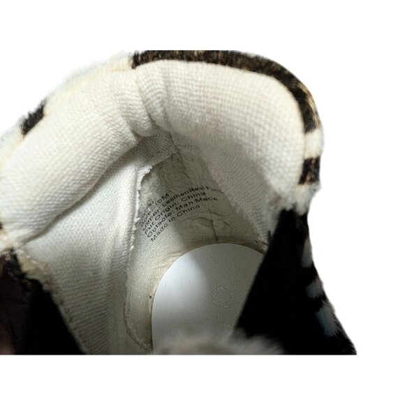 Coconuts Matisse Women's Harlan Zebra Slip-On Sneakers Size 10 Leather Calf Hair - Picture 9 of 9